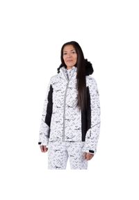 Kurtka narciarska Rossignol damska W Staci PR Puffy JKT biała. Kolor: biały. Sezon: zima. Sport: narciarstwo #1