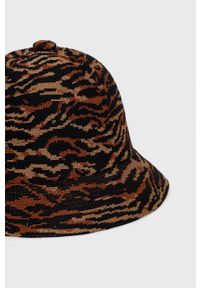Kangol kapelusz kolor brązowy K3411.TT263-TT263. Kolor: brązowy #4
