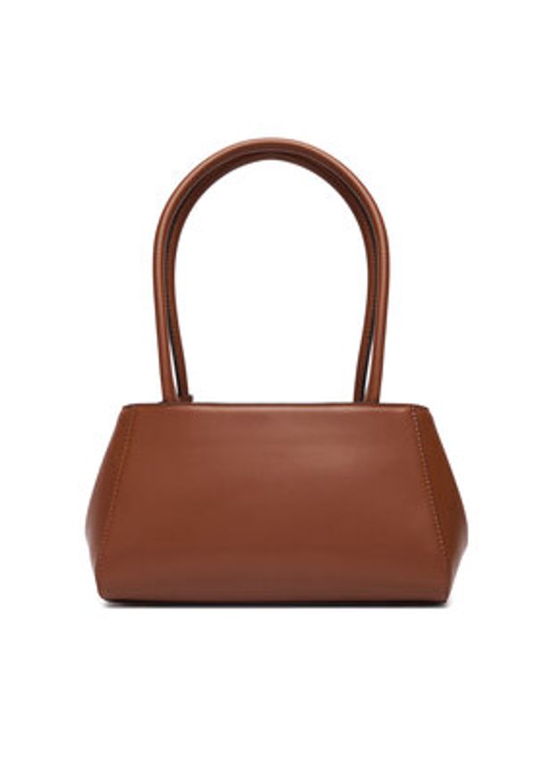 Guess Torebka Carrie HWVG98 96080 Brązowy. Kolor: brązowy. Materiał: skórzane