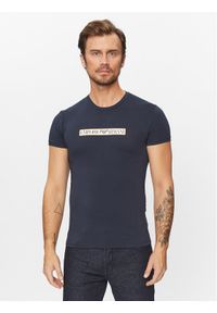Emporio Armani Underwear T-Shirt 111035 3F517 00135 Granatowy Regular Fit. Kolor: niebieski. Materiał: bawełna