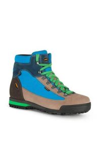 Buty trekkingowe męskie Aku Slope Micro Gtx. Wysokość cholewki: za kostkę. Zapięcie: sznurówki. Kolor: wielokolorowy. Materiał: materiał. Szerokość cholewki: normalna