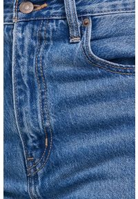 Levi's® - Levi's jeansy High Loose Taper damskie high waist. Okazja: na spotkanie biznesowe. Stan: podwyższony. Kolor: niebieski. Styl: biznesowy