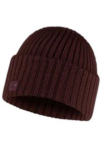 Czapka dla dorosłych Buff Ervin Merino Hat Beanie. Kolor: czerwony. Materiał: wełna. Sezon: zima. Styl: sportowy