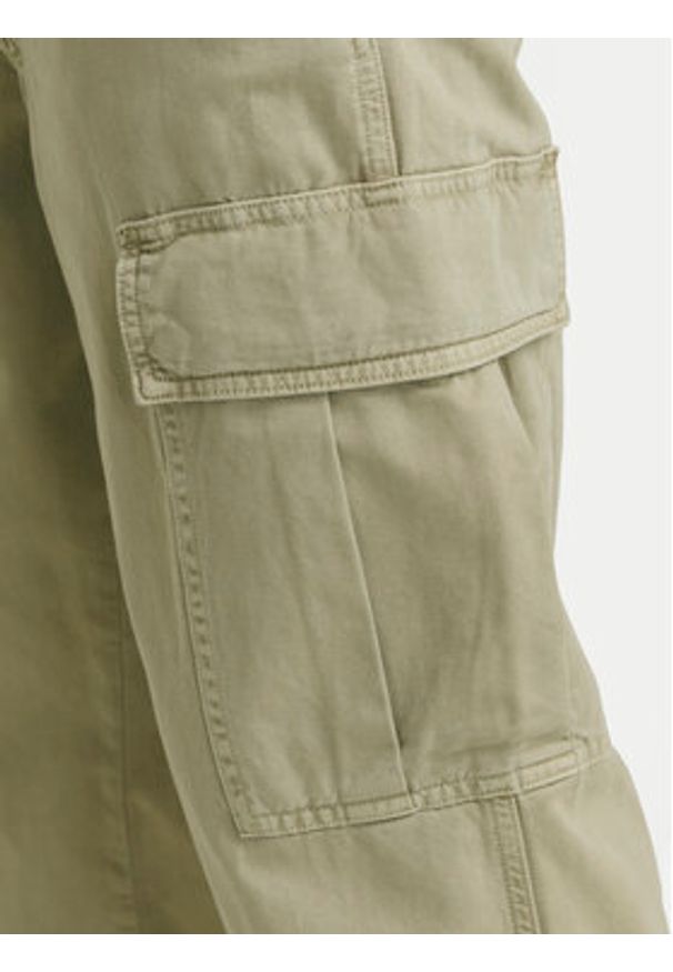 Jack & Jones Spodnie materiałowe Bill 12269379 Beżowy Wide Leg. Kolor: beżowy. Materiał: bawełna