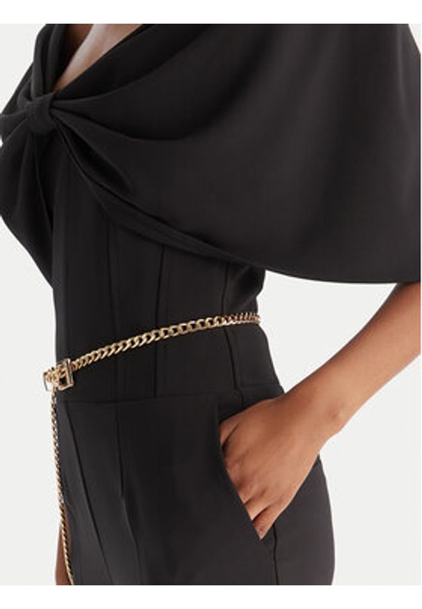 Babylon Kombinezon E00067 Czarny Regular Fit. Kolor: czarny. Materiał: syntetyk