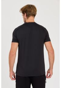 EA7 Emporio Armani - EA7 Czarny męski t-shirt Ventus 7, Rozmiar XXL. Kolor: czarny #6