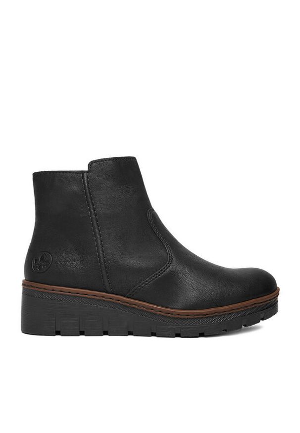 Rieker Botki CEO-X9165-00 Czarny. Kolor: czarny. Materiał: syntetyk, materiał