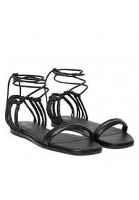 Patrizia Pepe Sandały 8X0102/L026-K103 Czarny. Kolor: czarny. Materiał: skóra #4