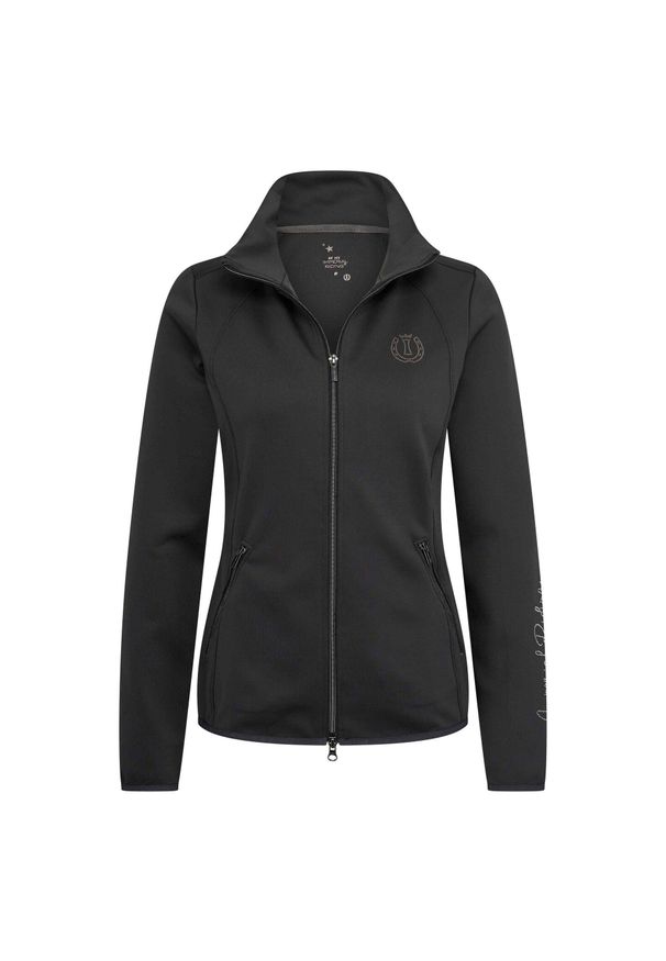 IMPERIAL RIDING - Imperial Riding Cardigan Sporty Sparkle - Tornado. Kolor: szary, wielokolorowy, czarny. Styl: sportowy