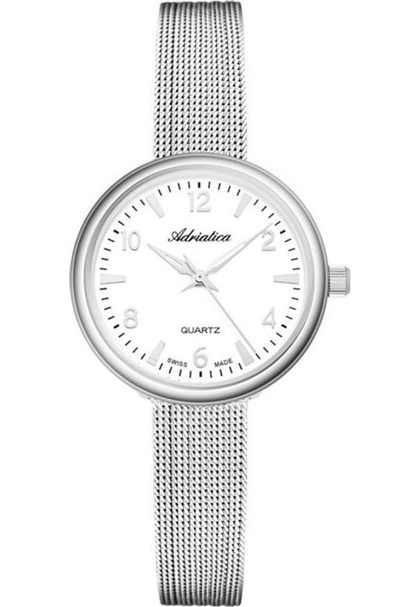 Zegarek Adriatica Zegarek damski Adriatica A3786.5153Q srebrny. Kolor: srebrny