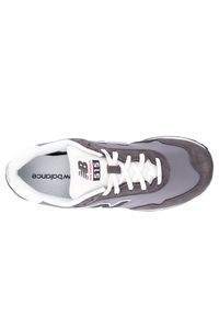 Buty męskie New Balance ML515WGR – szare. Okazja: na co dzień. Kolor: szary. Materiał: skóra, materiał, syntetyk. Szerokość cholewki: normalna #5