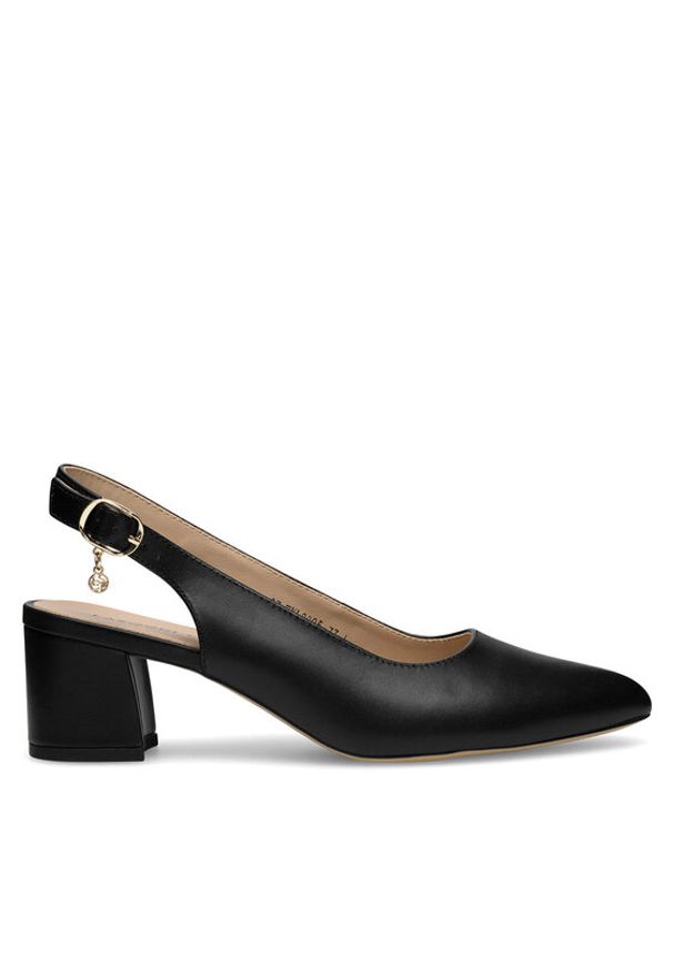 Lasocki Czółenka WYL3095-7Z-L Czarny. Kolor: czarny. Materiał: skóra