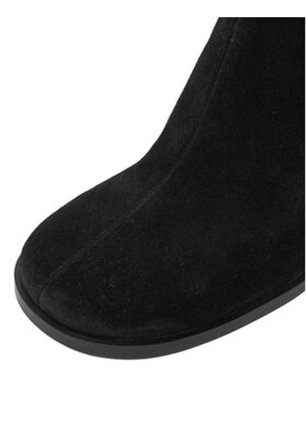 Gino Rossi Botki EO-ZOYA-121046S Czarny. Kolor: czarny. Materiał: skóra, zamsz