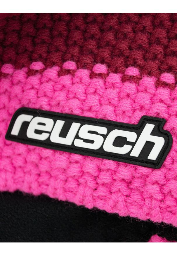 Czapka zimowa Reusch Enzo. Kolor: różowy. Sezon: zima. Styl: sportowy