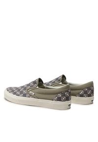 Vans Tenisówki Classic Slip-O VN0A7Q5DOLV1 Zielony. Kolor: zielony. Materiał: materiał #6