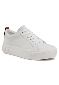Sneakersy Gino Rossi WI16-GATA-02 White. Kolor: biały. Materiał: skóra #1
