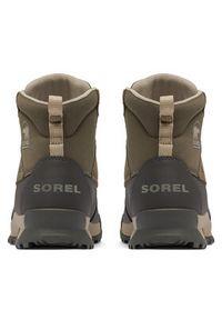 sorel - Sorel Trekkingi Buxton Lite Lace Plus Wp 2084871245 Brązowy. Kolor: brązowy. Materiał: zamsz, skóra. Sport: turystyka piesza #3