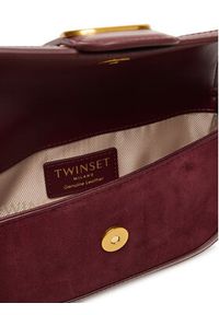 TwinSet - TWINSET Torebka Tracollla 252TD8371 Bordowy. Kolor: czerwony. Materiał: skórzane #4