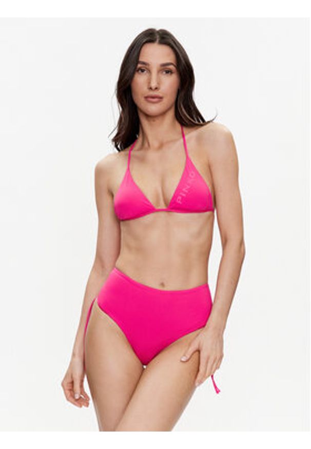 Pinko Góra od bikini Bagnanti 101038 A0S4 Różowy. Kolor: różowy. Materiał: syntetyk