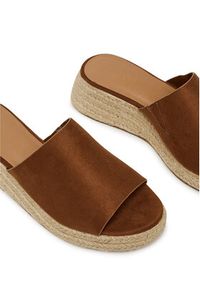 ONLY Shoes Espadryle 15341286 Brązowy. Kolor: brązowy. Materiał: skóra #5