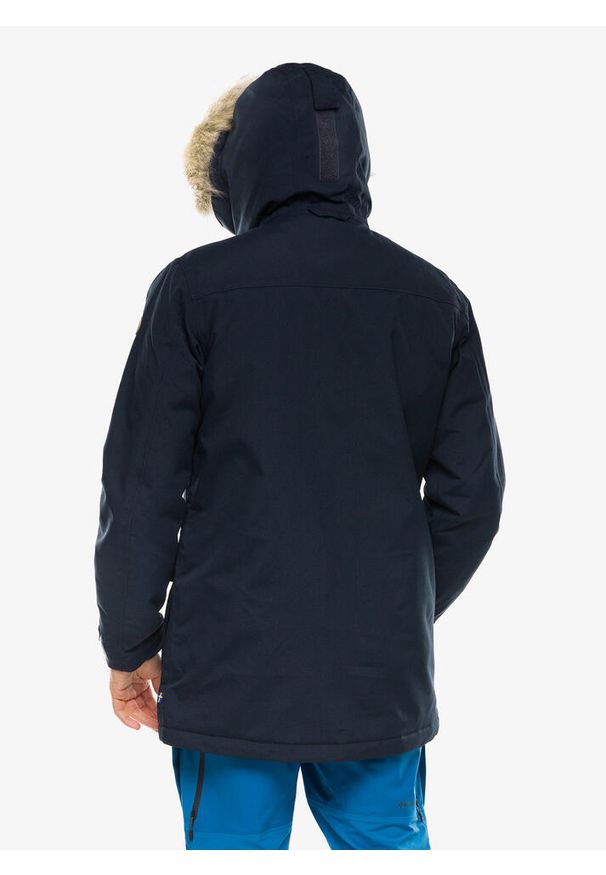Fjällräven - Kurtka zimowa męska Fjallraven Nuuk Lite Parka. Kolor: niebieski. Sezon: zima