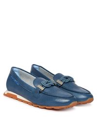 Hispanitas Mokasyny HV264662 C001 Granatowy. Kolor: niebieski. Materiał: skóra #5