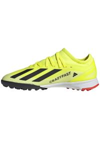 Adidas - Buty adidas X Crazyfast League Tf Jr IF0681 żółte. Kolor: żółty. Materiał: guma, syntetyk, materiał. Szerokość cholewki: normalna #3