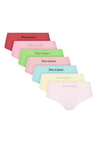 Juicy Couture Komplet 7 par fig klasycznych JCTBX225956 Kolorowy. Materiał: syntetyk. Wzór: kolorowy