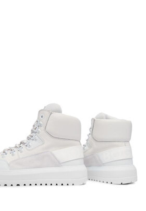 Bogner Trzewiki Antwerp L 26 22541655 Biały. Kolor: biały. Materiał: skóra