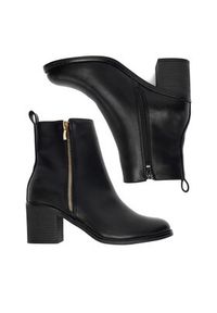 DeeZee Botki 60162-3 Czarny. Kolor: czarny. Materiał: materiał #3