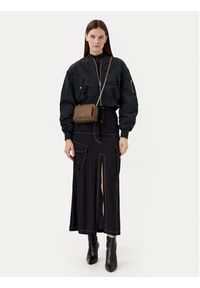 Calvin Klein Jeans Torebka Utility Camera Bag16 K60K613047 Brązowy. Kolor: brązowy. Materiał: skórzane #4