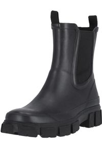 ENDURANCE - Damskie buty gumowe Athlecia Teya. Kolor: czarny. Materiał: guma