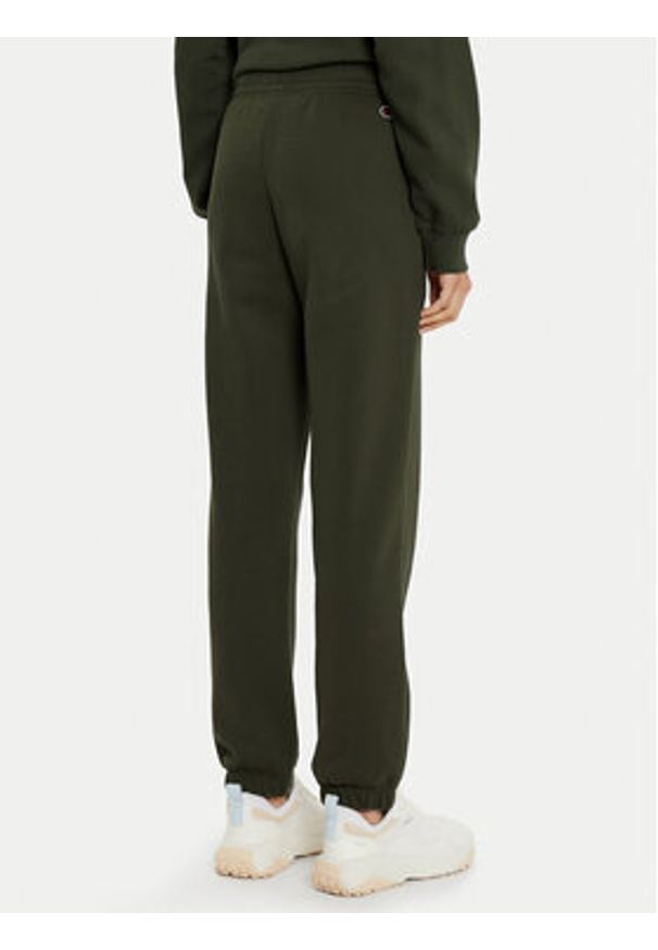 Champion Spodnie dresowe 117583 Zielony Regular Fit. Kolor: zielony. Materiał: bawełna