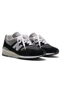 Buty unisex New Balance U997BK - czarne. Kolor: czarny. Materiał: zamsz, materiał, syntetyk #2