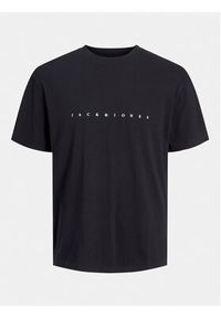 Jack & Jones T-Shirt Star 12234746 Czarny Relaxed Fit. Kolor: czarny. Materiał: bawełna #2