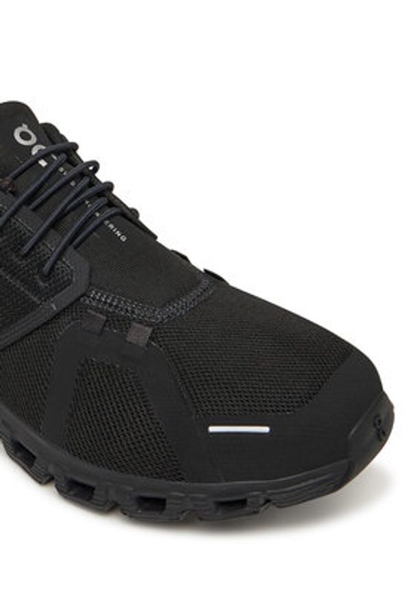 On Sneakersy Cloud 6 3MF10071043 Czarny. Kolor: czarny. Materiał: materiał