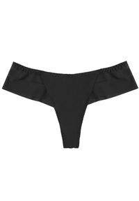 Intica - Sportowe majtki trójkątne z wysokiej jakości materiałów Earlene. Kolor: czarny. Materiał: materiał