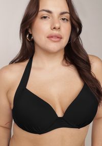 Born2be - Czarne Bikini z Wiązanym Biustonoszem i Figami Kąpielowymi z Wysokim Stanem Kalisea. Stan: podwyższony. Kolekcja: plus size. Kolor: czarny #4