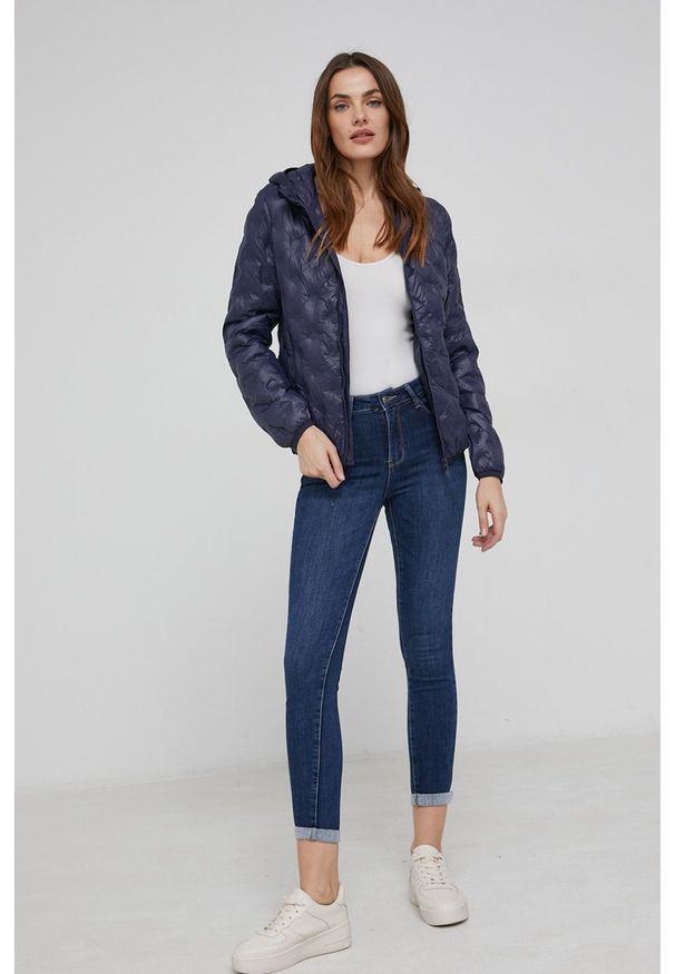 Answear Lab Jeansy damskie medium waist. Kolor: niebieski. Styl: wakacyjny
