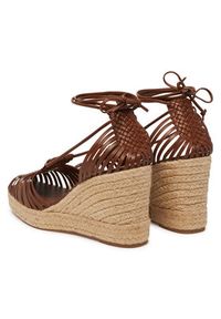 Weekend Max Mara Espadryle Quirino 2515521115670 Brązowy. Kolor: brązowy. Materiał: skóra #3
