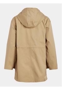 Vila Parka Kahara 14089615 Beżowy Regular Fit. Kolor: beżowy. Materiał: syntetyk #2