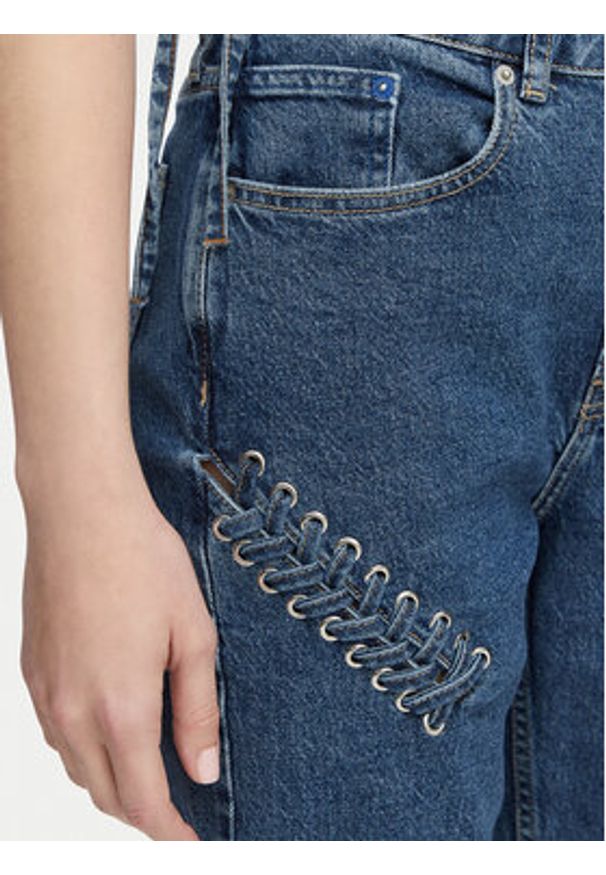 Karl Lagerfeld Jeans Jeansy B2W10086 Niebieski Straight Fit. Kolor: niebieski