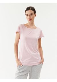 Salewa Koszulka techniczna Puez 26538 Różowy Regular Fit. Kolor: różowy. Materiał: syntetyk #1