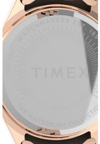Timex zegarek TW2U78400 Waterbury Legacy Boyfriend damski. Kolor: złoty. Materiał: materiał #4