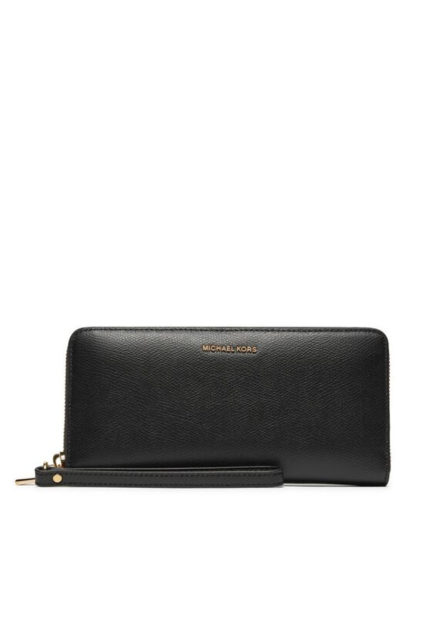 MICHAEL Michael Kors Portfel 32F4GJ6T3L Czarny. Kolor: czarny. Materiał: skóra
