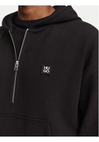 Hugo - HUGO Bluza Dabinhood 50563019 Czarny Oversize. Kolor: czarny. Materiał: bawełna #4