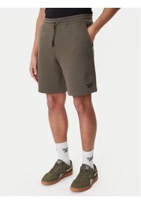Reebok Szorty sportowe Armstrong RK25546CCM Zielony Regular Fit. Kolor: zielony. Materiał: syntetyk. Styl: sportowy #1