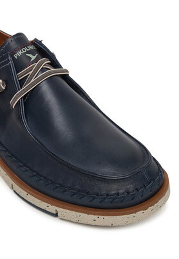 Pikolinos Półbuty San Juan M6L-4274C1 Granatowy. Kolor: niebieski. Materiał: skóra