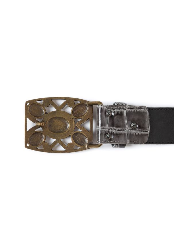 Vanzetti - DAMSKI PASEK VANZETTI PASEK SKÓRZANY SOPO-VAN902 770 40mm Ledergürtel Q. 6186(6250). Materiał: skóra