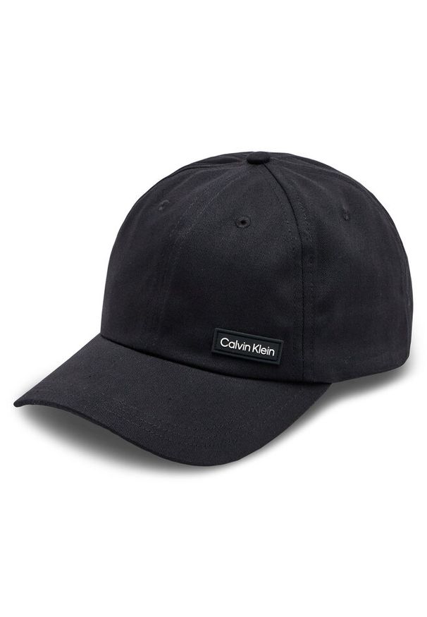 Czapka z daszkiem Calvin Klein. Kolor: czarny
